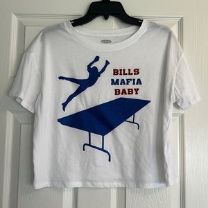 Buffalo Bills Mafia crop shirt